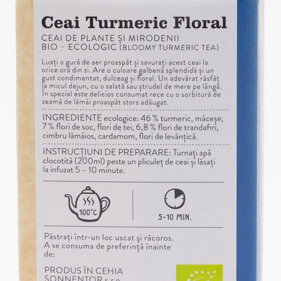 Ceai eco turmeric Floral 18 plicuri