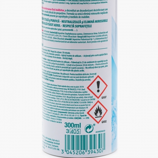 Spray dezodorizant și dezinfectant 300ml