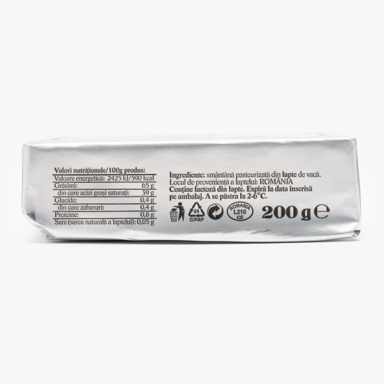 Unt Pur 65% grăsime, 200g