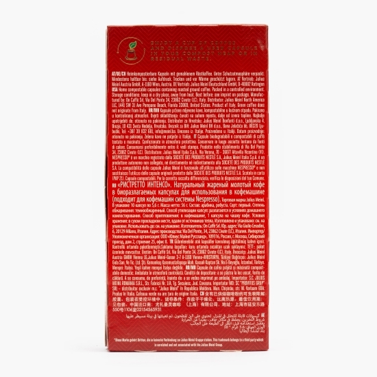 Ristretto Intenso 10 băuturi 56g, capsule cafea