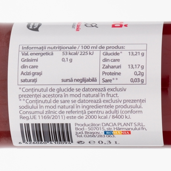 Suc de zmeură 0.3l