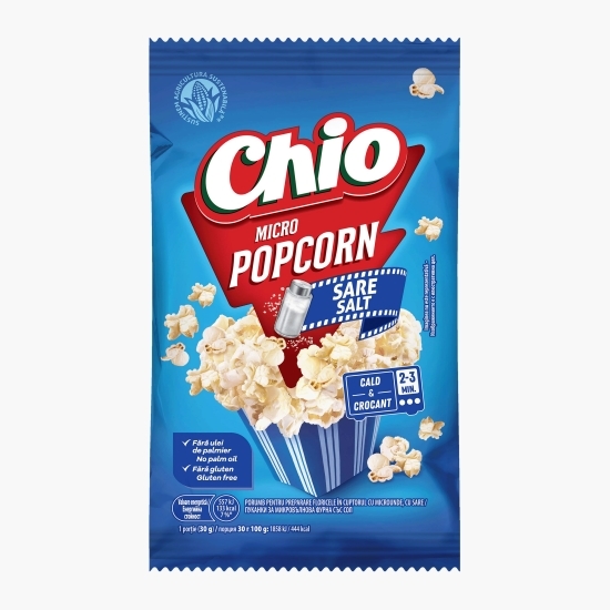 Popcorn microunde cu sare 80g