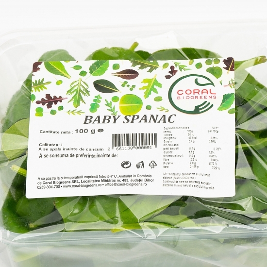Baby spanac 100g