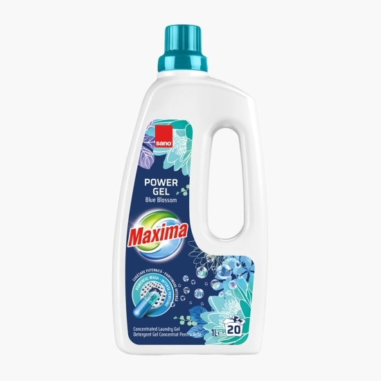 Detergent de rufe lichid Gel Blue Blossom, 20 spălări, 1l