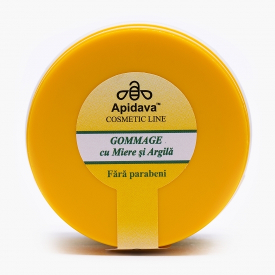 Gomaj cu miere, argilă și extract din sâmburi de măsline 50ml