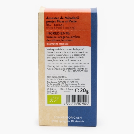 Amestec de mirodenii eco pentru pizza și paste 20g