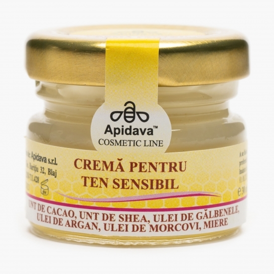 Cremă pentru ten sensibil fără ulei mineral 30ml