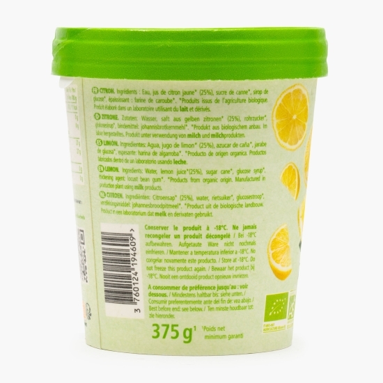 Sorbet de lămâie eco 375g