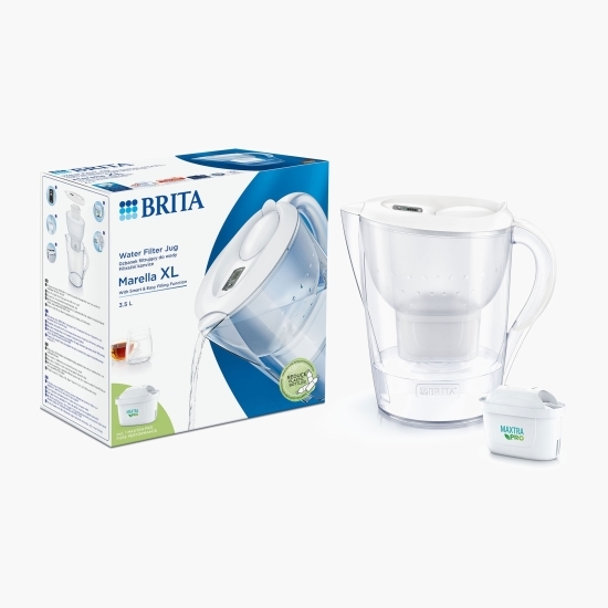 Cană filtrantă Marella XL 3.5l Maxtra PRO (alb)