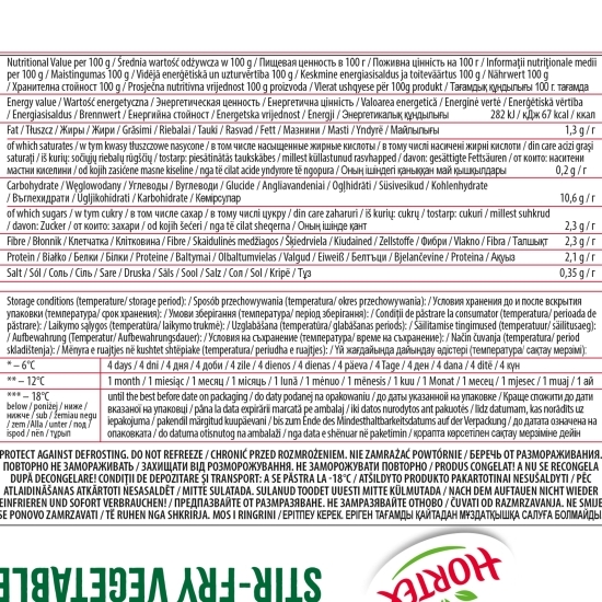 Stir fry cu ierburi și paprika 400g