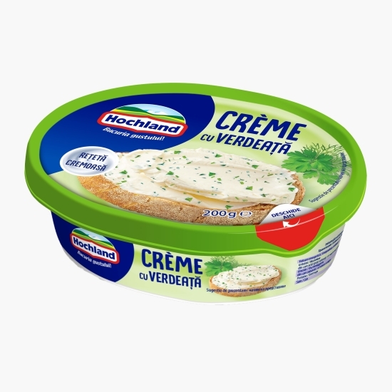 Cremă de brânză proaspătă cu verdeață 200g