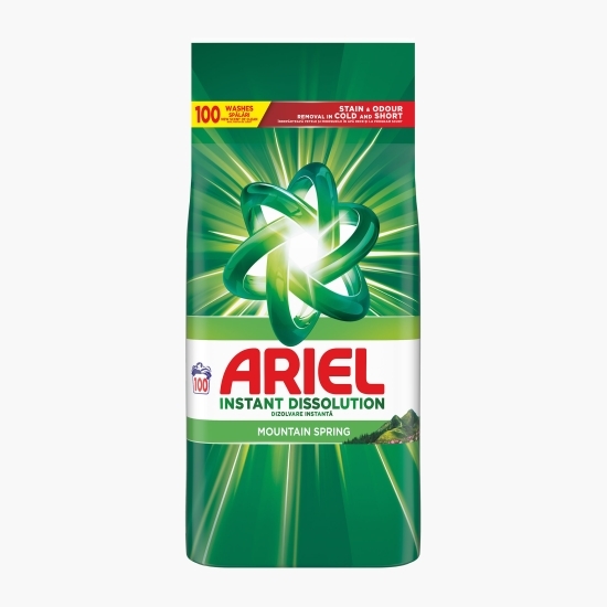 Detergent de rufe pudră Mountain Spring, 100 spălări, 6.5kg