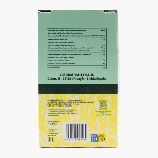 Măslinescu - Ulei de măsline extravirgin DOP Fontfleurie, 2l