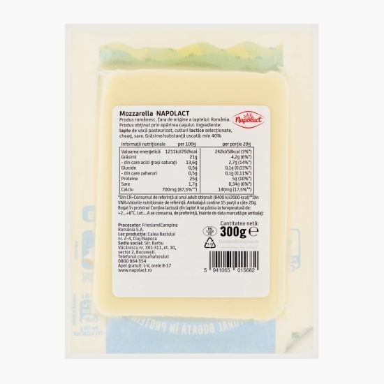 Mozzarella bloc 300g