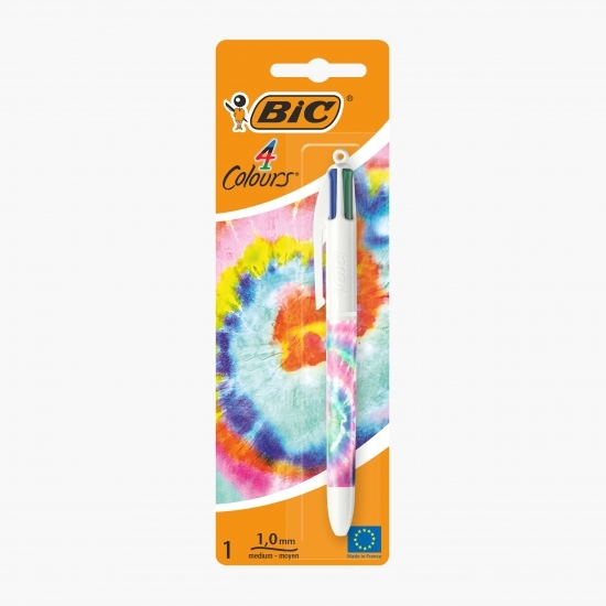 Pix 4 Colours Decors, cu model Tie Dye, cu vârf mediu de 1.0 mm , 1 bucată