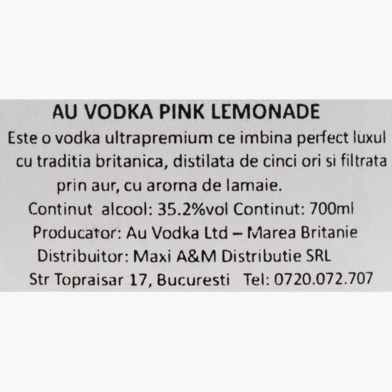 Vodcă Pink Lemonade, 35.2% alc, 0.7l