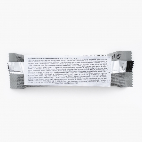 Baton energizant cereale și fructe 40g