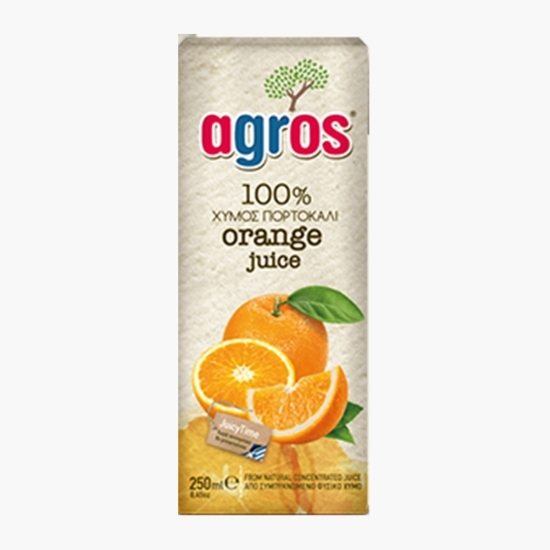 Suc portocale 100%, fără zahăr adăugat 250ml