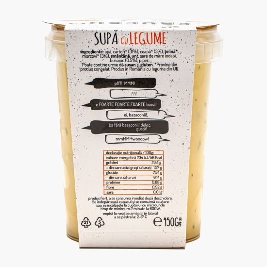 Supă fresh cu legume 450g
