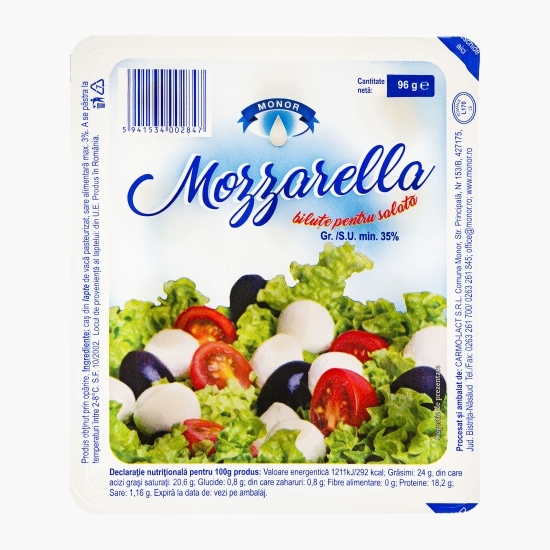 Mozzarella biluțe pentru salată 96g