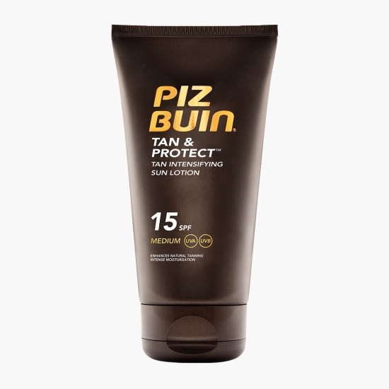 Loțiune cu protecție solară pentru bronzare accelerată SPF 15, 150ml