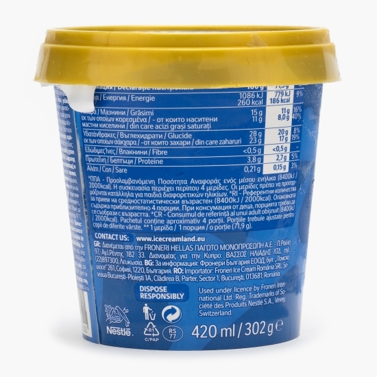 Înghețată Cookie Dough, 420ml (302g)