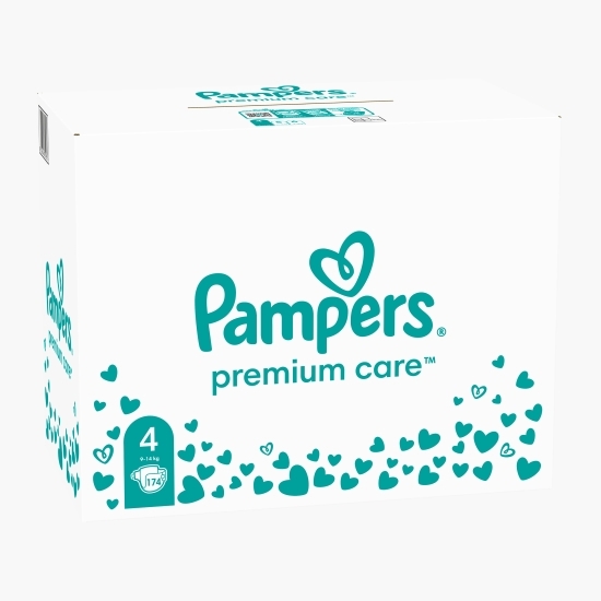 Scutece Premium Care XXL, mărimea 4, 9-14kg, 174 buc
