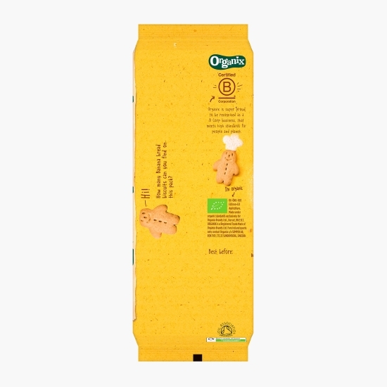 Biscuiți eco cu banană 135g, 12 luni