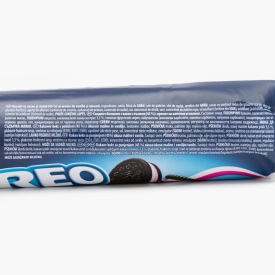 Biscuiți cu aromă de zmeură și vanilie Remix, 157g