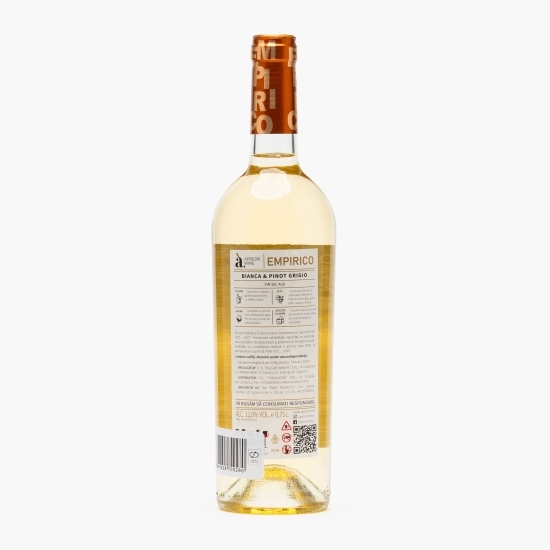 Vin alb sec Bianca, Pinot Grigio, 12.5%, 0.75l