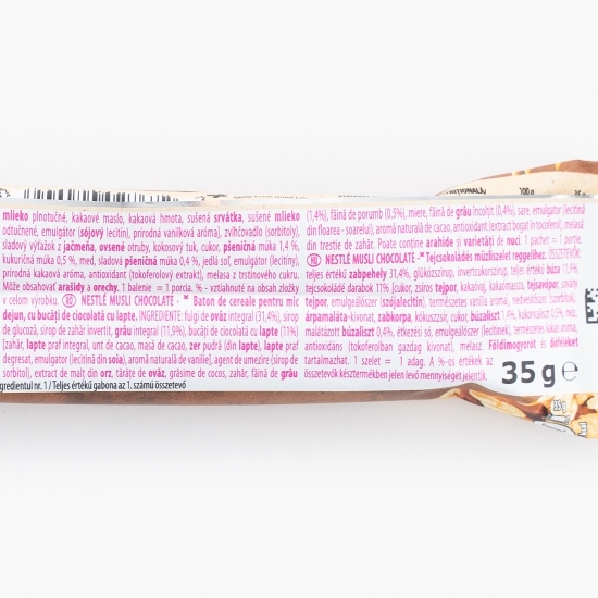 Baton de cereale pentru mic dejun ciocolată 35g