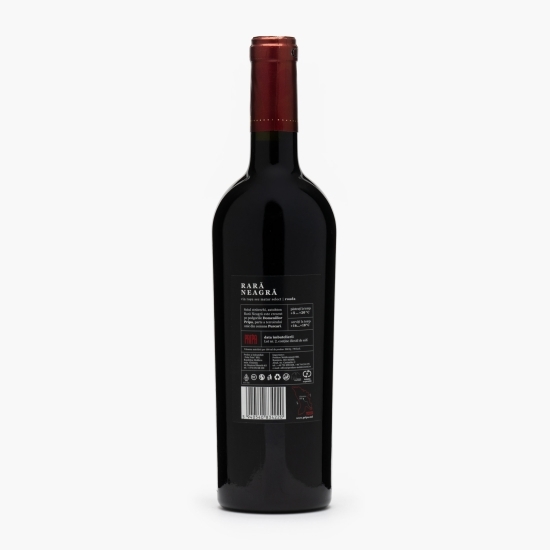 Vin roșu sec Rară Neagră, 15.5%, 0.75l