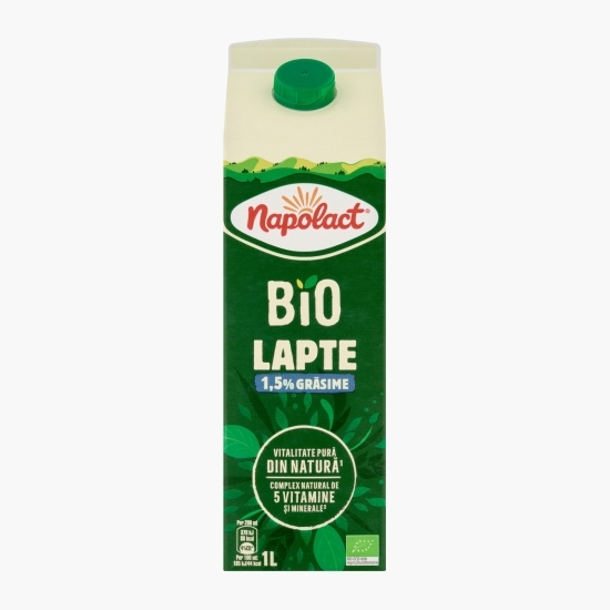 Lapte eco 1.5% grăsime 1l