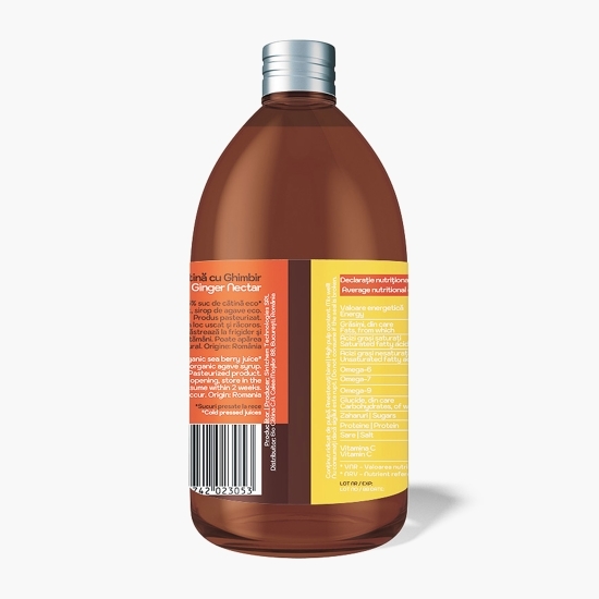 Nectar de catină cu ghimbir eco 250ml