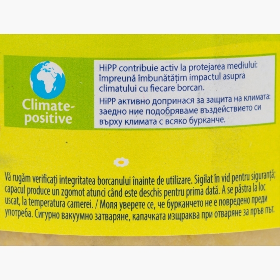 Meniu iepure cu broccoli și orez, +8 luni, 220g