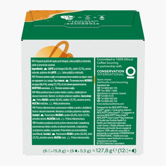 Caramel Macchiato, 6 băuturi, 127.8g, capsule cafea 
