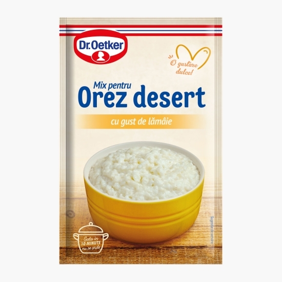 Mix pentru orez desert cu gust de lămâie, 93g