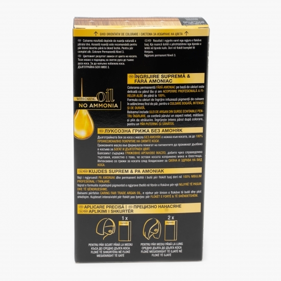 Vopsea de păr permenentă fără amoniac Oleo Intense, 8-60 blond miere, 115ml