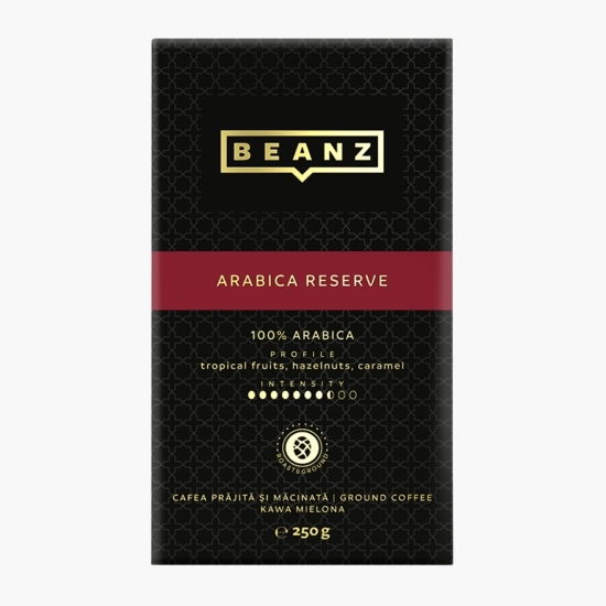 Arabica Reserve 250g, cafea prăjită și măcinată