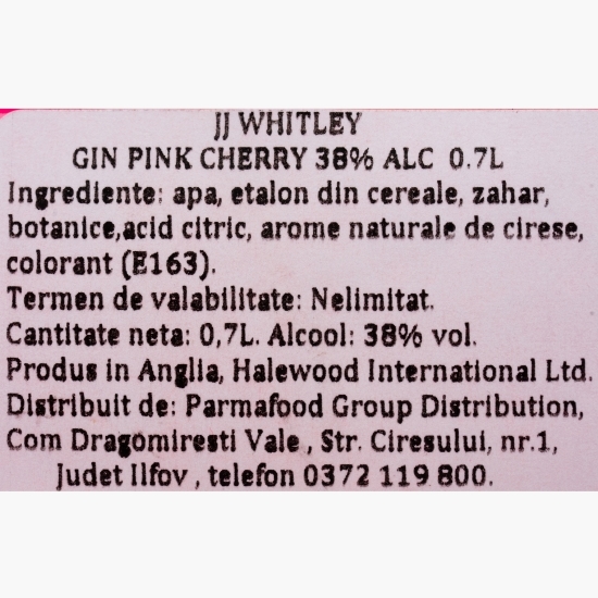 Gin Pink Cherry 40% alc. 0.7l