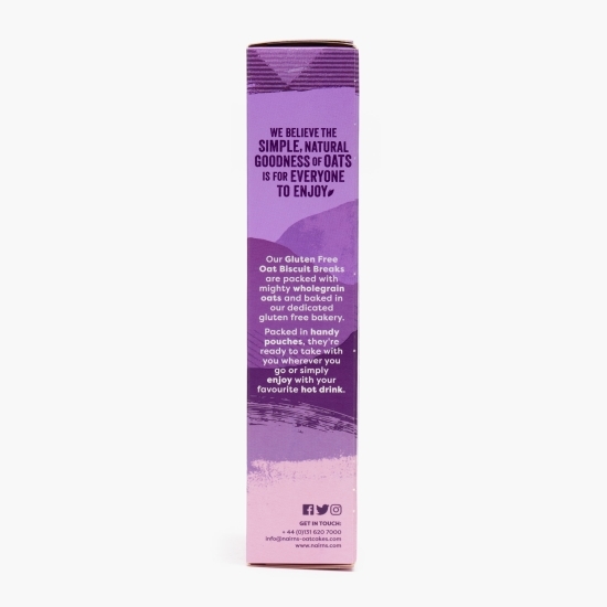 Biscuiți fără gluten din ovăz integral cu fructe 160g