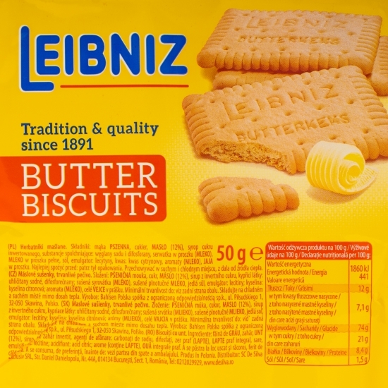 Biscuiți cu unt 50g