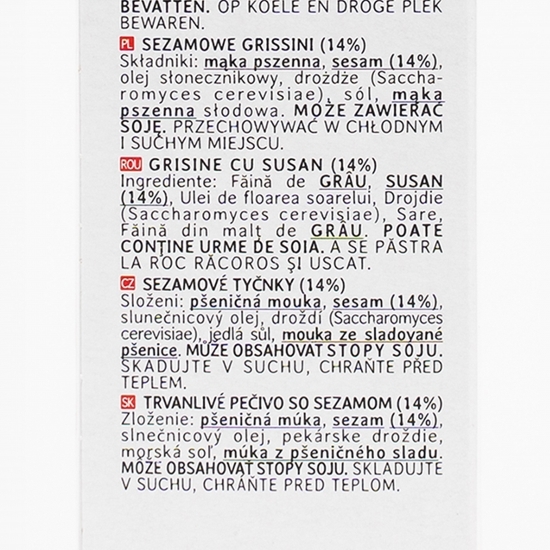 Grisine cu susan 120g