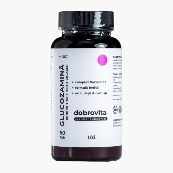 Glucozamină 500mg + Condroitină 100mg, 60 tablete 