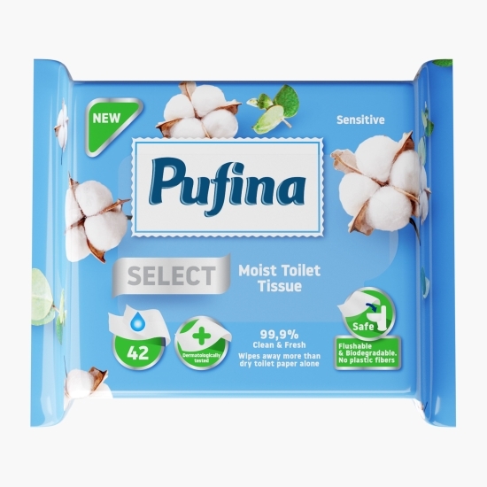 Hârtie igienică umedă Sensitive, 42 buc