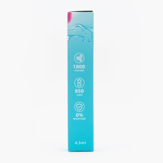 Țigară electronică BubbleGum 0mg/ml, fără nicotină, 1800 puffs