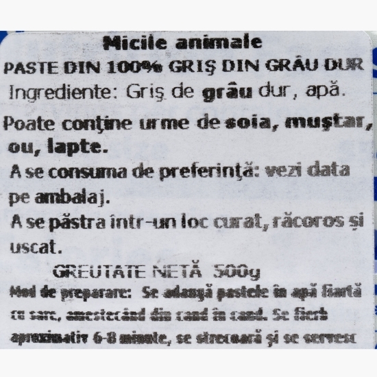 Paste pentru copii Micile animale 500g