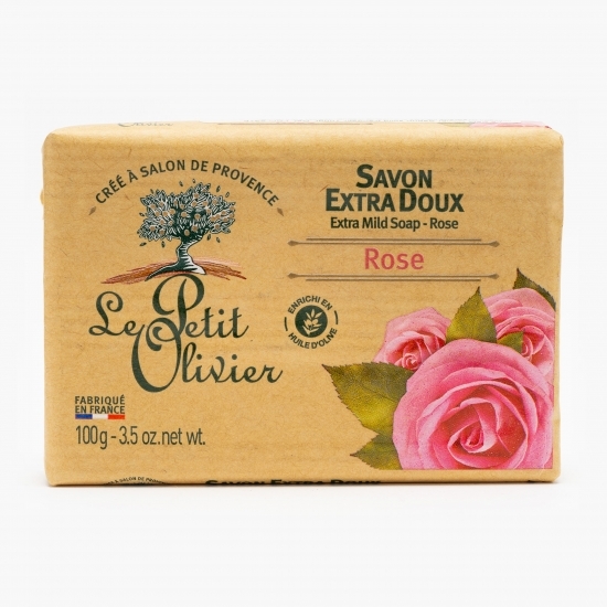 Săpun solid parfum de trandafir 100g