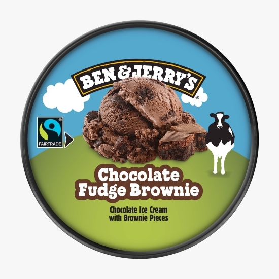 Înghețată cu cacao şi cu bucăţele de negresă, 100ml (72g)