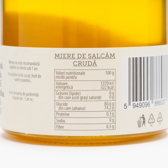 Miere de salcâm crudă 420g